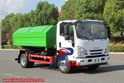 Isuzu ELF multilift hooklift truck