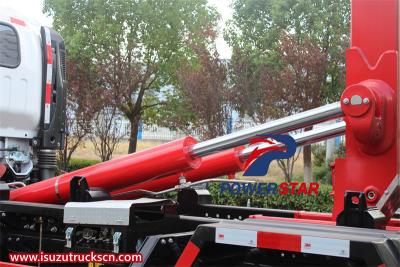 Isuzu ELF multilift hooklift truck