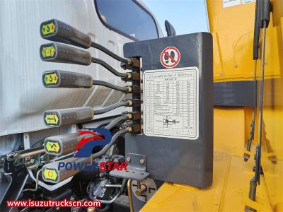 Isuzu 700P boom crane truck