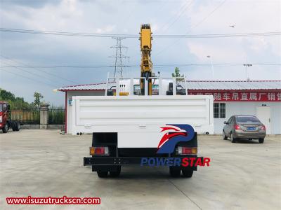 Isuzu 700P 4x4 off road boom crane truck