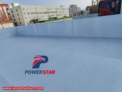 Isuzu 700P boom crane truck