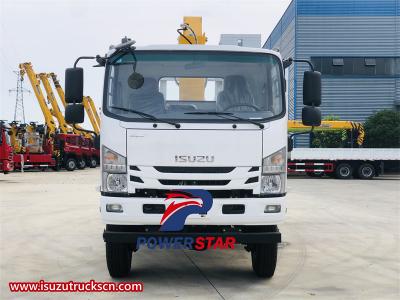 Isuzu 700P 4x4 off road boom crane truck