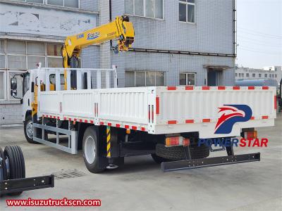 Isuzu 700P boom crane truck