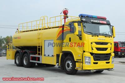 Philippines Custom made Isuzu giga Water Tanker Fire Trucks
