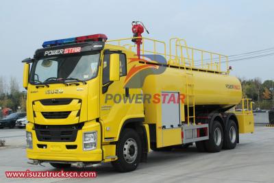 Philippines Custom made Isuzu giga Water Tanker Fire Trucks