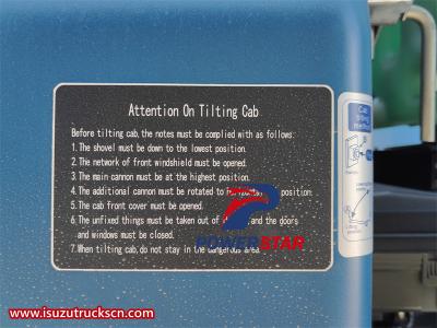 Isuzu GIGA Anti-riot water cannon vehicle