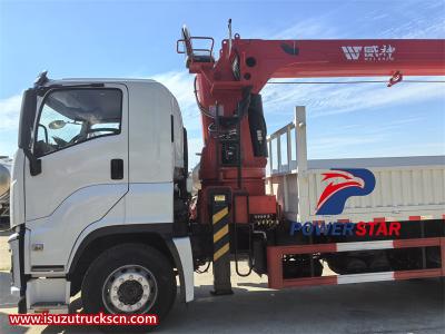  Isuzu VC61 8ton boom crane truck