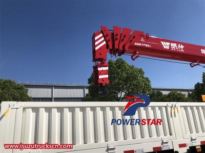  Isuzu VC61 8ton boom crane truck