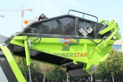 Isuzu truck with garbage compactor bodies