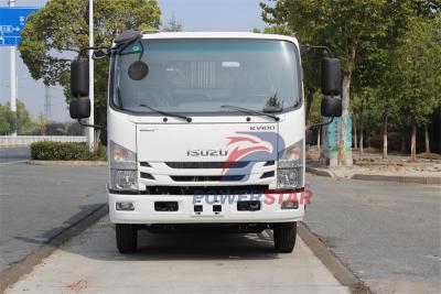 Isuzu truck with garbage compactor bodies