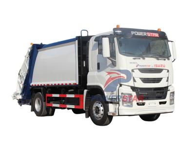 Isuzu GIGA truck with compactors