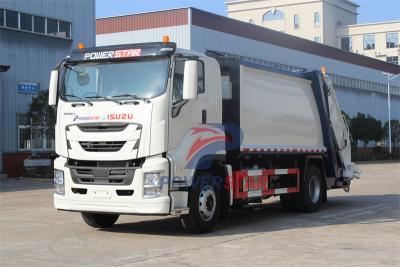 Isuzu GIGA truck with compactors