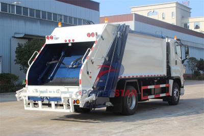 Isuzu GIGA truck with compactors