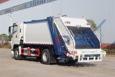 Isuzu GIGA truck with compactors