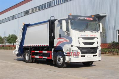 Isuzu GIGA truck with compactors