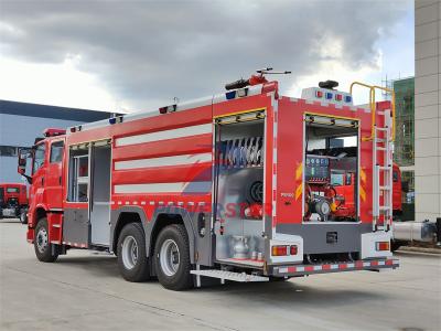 Isuzu giga chassis Industrial Foam Tender Fire Truck