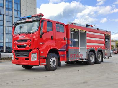 Isuzu giga chassis Industrial Foam Tender Fire Truck