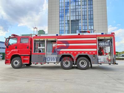 Isuzu giga chassis Industrial Foam Tender Fire Truck