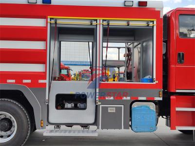 Isuzu giga chassis Industrial Foam Tender Fire Truck