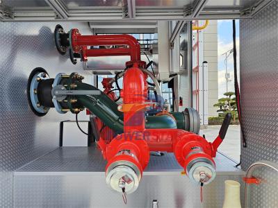 Isuzu giga chassis Industrial Foam Tender Fire Truck