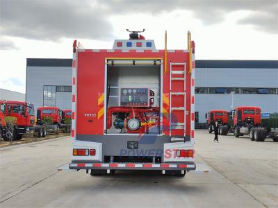 Isuzu giga chassis Industrial Foam Tender Fire Truck