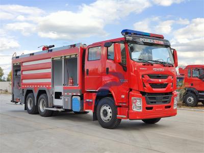 Isuzu giga chassis Industrial Foam Tender Fire Truck
