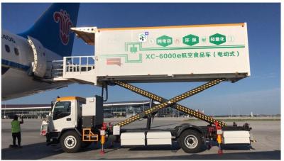 Isuzu Electric airline food trucks