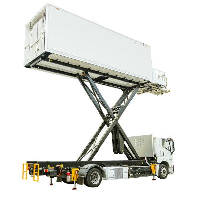 Isuzu Electric airline food trucks