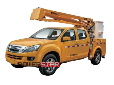 Isuzu pick-up aerial platform truck