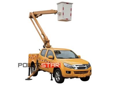 Isuzu pick-up aerial platform truck