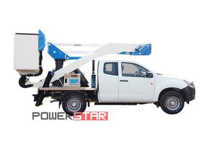 Isuzu pick-up aerial platform truck