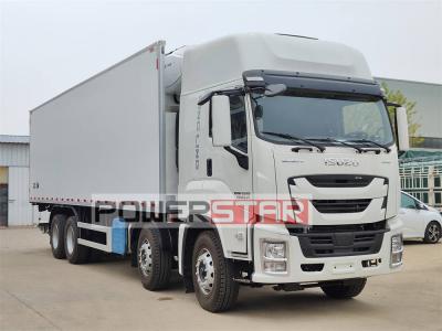 Isuzu giga 8x4 refrigerated box truck