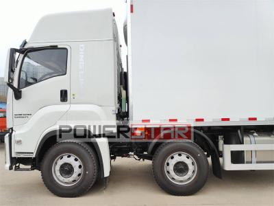 Isuzu giga 8x4 refrigerated box truck