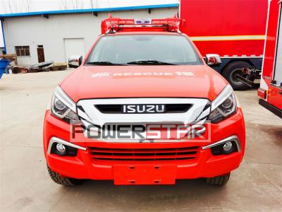 Isuzu 4x4 high altitude lighting fire rescue truck