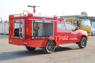 Isuzu pickup 600L fire fighting tanker truck