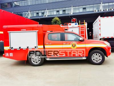 Isuzu 4x4 high altitude lighting fire rescue truck