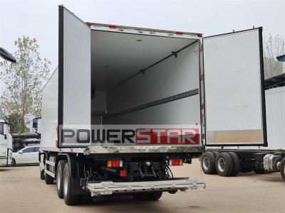 Isuzu giga 8x4 refrigerated box truck