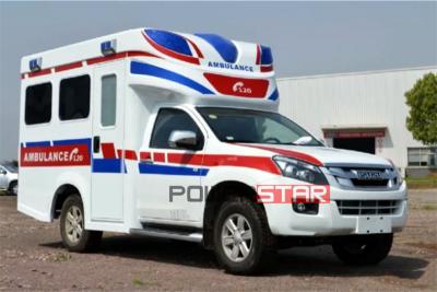 Isuzu pick-up ambulance truck