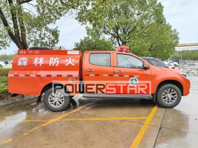 Isuzu 4x4 offroad water fire engine