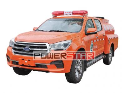 Isuzu 4x4 offroad water fire engine