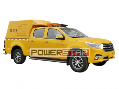 Isuzu 4x4 offroad pickup mobile workshop truck