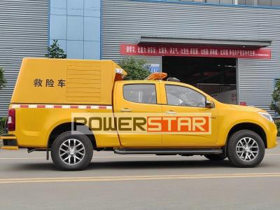 Isuzu 4x4 offroad pickup mobile workshop truck