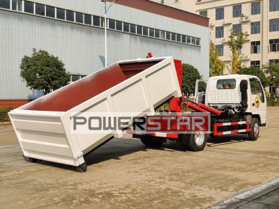 Isuzu mini truck mounted hook loader