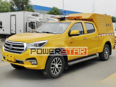 Isuzu 4x4 offroad pickup mobile workshop truck