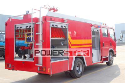 Isuzu ELF dry powder nitrogen fire truck