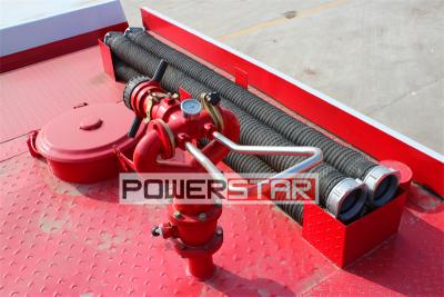 Isuzu ELF dry powder nitrogen fire truck