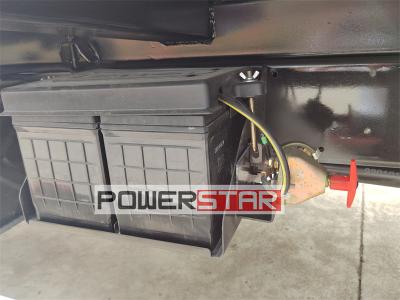 Isuzu 4HK1 engine recycling rear loader garbage truck