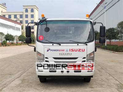 Isuzu 4HK1 engine recycling rear loader garbage truck