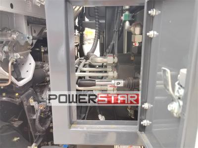 Isuzu 4HK1 engine recycling rear loader garbage truck