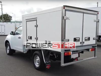 Isuzu mini 4x4 pickup refrigerated van truck for sale